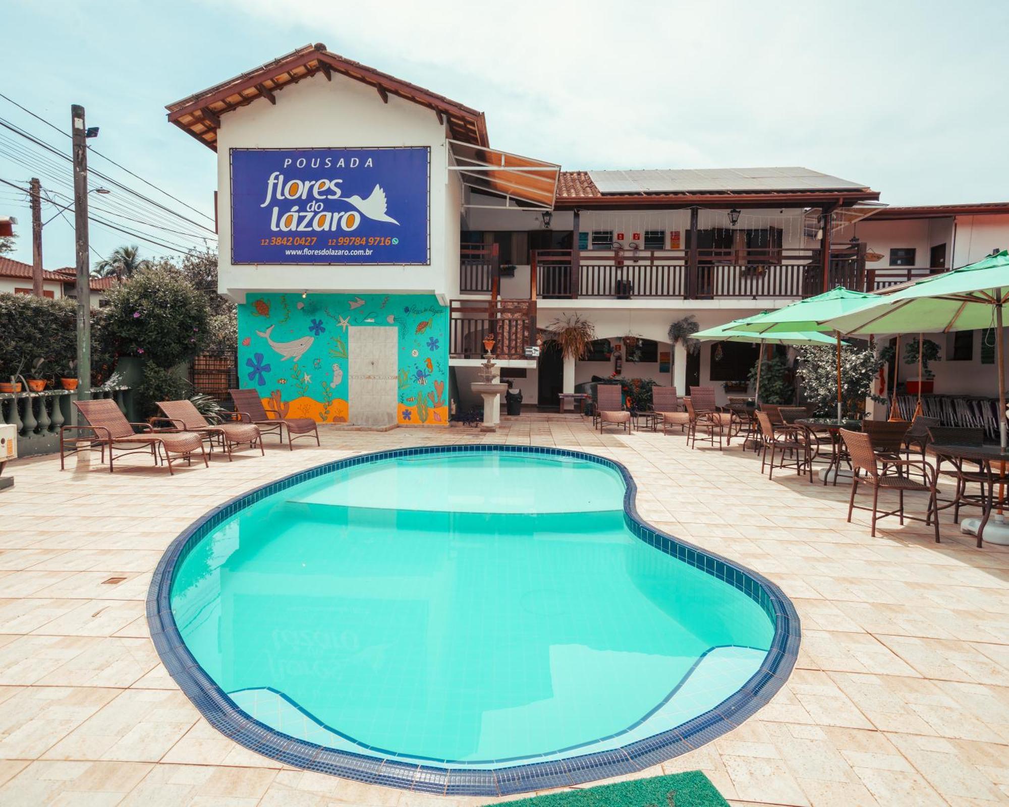 Hotel Pousada Flores Do Lazaro Ubatuba Zewnętrze zdjęcie